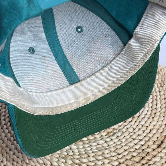 Vintage 90s Miami Dolphins Sports Specialties Script Pro NFL Snapback Hat Wool - Picture 8 of 8